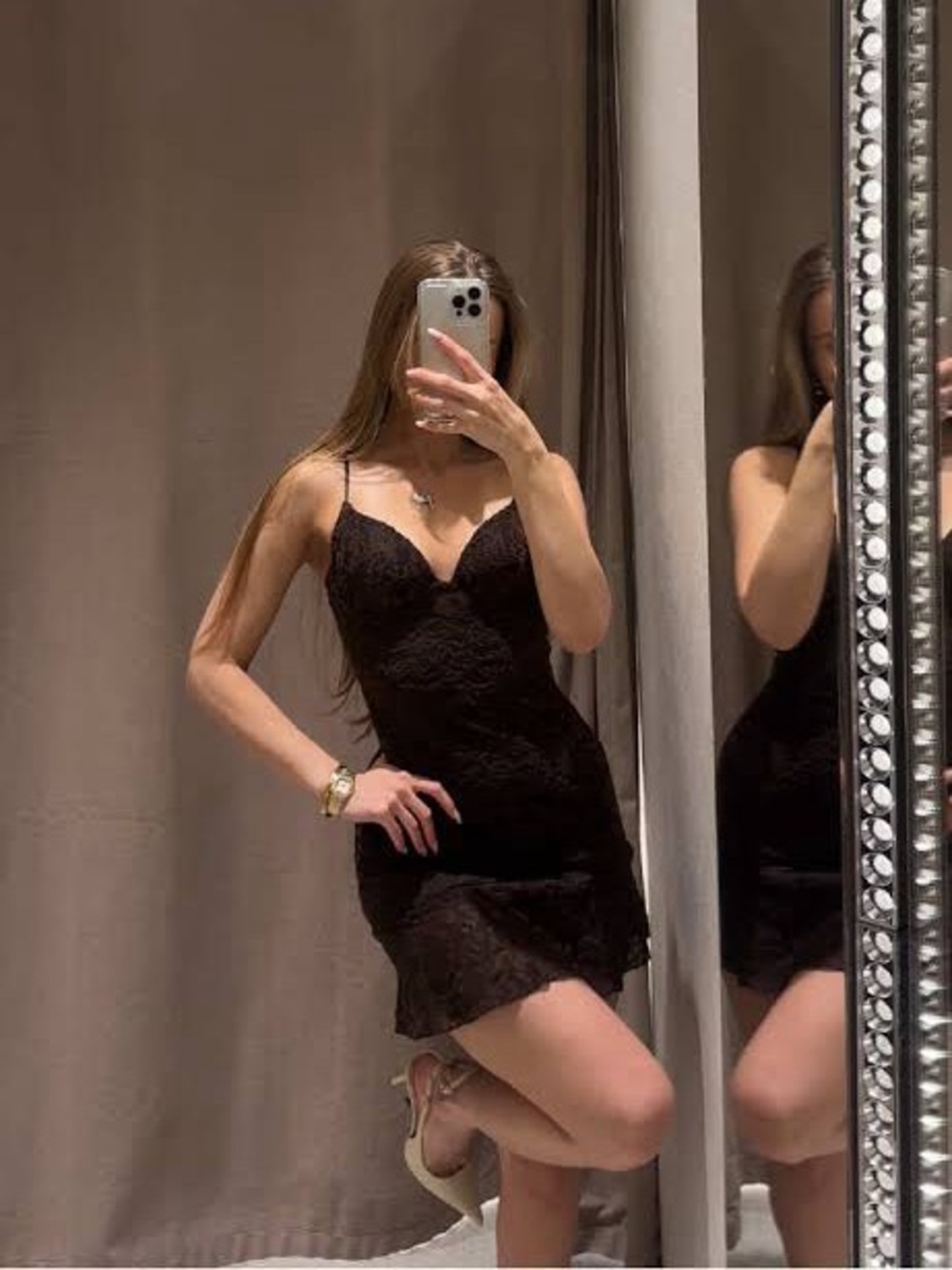 ZARA Lace Dress with Straps NWT❗️Ref: 1067/151